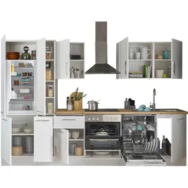 BASIC by Balculina Küchenzeile Turin 310 cm weiß