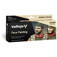 Vallejo Model Color Set - Faces Painting Set (x8)
