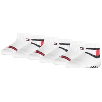 TOMMY HILFIGER Baby Unisex Socken, 6 Pack - FLAG SOCK ECOM, 3 Paar als Stoppersocken Weiß 15-18