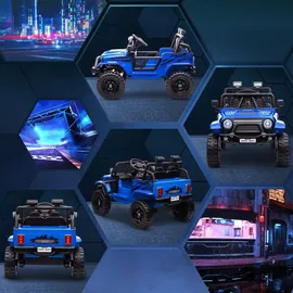 aiyaplay Elektroauto blau