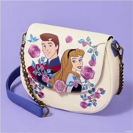 Loungefly Disney Dornrö schen Aurora & Phillip Schultertasche