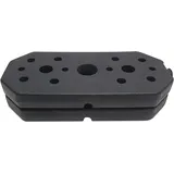 Christopeit SPORT, schwarz, Hantelscheiben, 11,2 kg