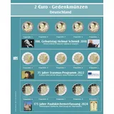 Sonderblatt 7345-C mit Vordrucken für das 2€ Bundesländer Premium Münzalbum 7345