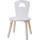 home&styling collection Kinderstuhl Wadiga 32 x 32 x 50 cm Holz weiß