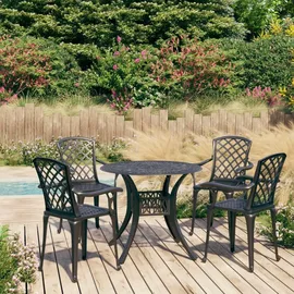 vidaXL Bistroset 5-tlg. schwarz 3070611