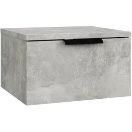 vidaXL Nachtschrank NA 34 x 30 x 20 cm Betongrau