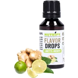 NUTRIFY Flavor Drops Sets - Limette-Ingwer 5 x 30ml