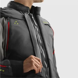 Rebelhorn Hardy 3.0 Textiljacke Grau/Schwarz/Rot XS