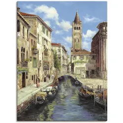 Artland Wandbild »Venedig«, Venedig, (1 St.), als Leinwandbild, Poster in verschied. Größen Artland Farbe Bild(er): naturfarben