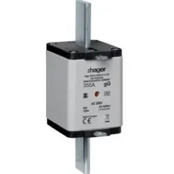 Hager LNH2355MK NH-Sicherung NH2 gG 500V 355A Iso-Griff