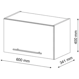 Vicco Badschrank Fame-Line 60 x 40 cm Flach,