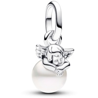 Pandora ME Amor Mini-Charm-Anhänger aus Sterling Silber, Kompatibel ME