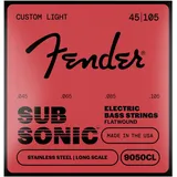 Fender Stainless 9050's Basssaiten, Edelstahl flachgewickelt, 9050CL .045-.105 Gauges, (4)