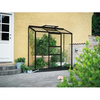 Juliana Altan 3 Alu Schwarz Blankglas 3 mm 1,33 m2