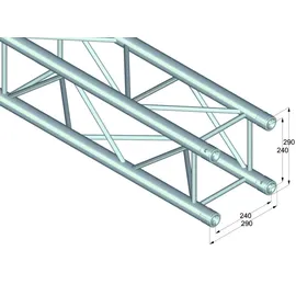 Alutruss QUADLOCK QL-ET34-290 4-Punkt-Traverse