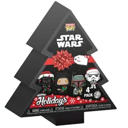 Funko - POP! - Star Wars - Holiday Tree Box Pocket Pop! 4-Pack