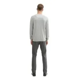 Tom Tailor 1044853 Chinohose Black White Birds Eye 33 32