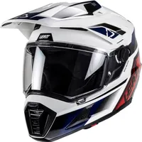 Leatt Adv 8.5 Royal, Endurohelm - Weiß/Schwarz/Blau/Rot - XS