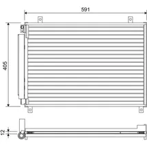 Valeo Kondensator, Klimaanlage