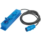 Gimeg CEE/Schuko Mehrfachstecker, 5m