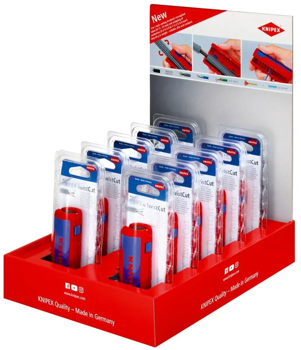Knipex-Werk Thekendisplay 10-tlg. 00 18 01 V29