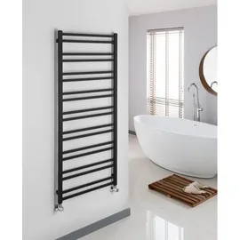 Sapho Badheizkörper 1430 x 550 mm 476 W schwarz matt