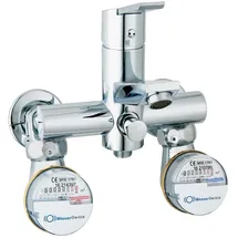 wasser gerate Badewannenzähler Eco Qn 1,5 - warm Eichung 2025 Wassergeräte