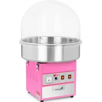 Royal Catering Zuckerwattemaschine - 52 cm - 1.200 W - Spuckschutz