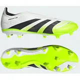 Adidas Predator League Laceless Firm Multi Ground Football Boots Fußballschuhe, Cloud White/Core Black/Lucid Lemon 48 2/3