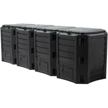 Prosperplast 1600l Module Collection 261x71.9x82.6 Cm Kompostbehälter - Black - One Size