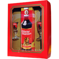 Schierker Feuerstein Geschenkpackung 0,7 l + 2 Gläser