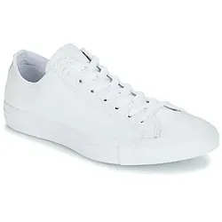 Converse  Sneaker ALL STAR MONOCHROME CUIR OX  in Weiss