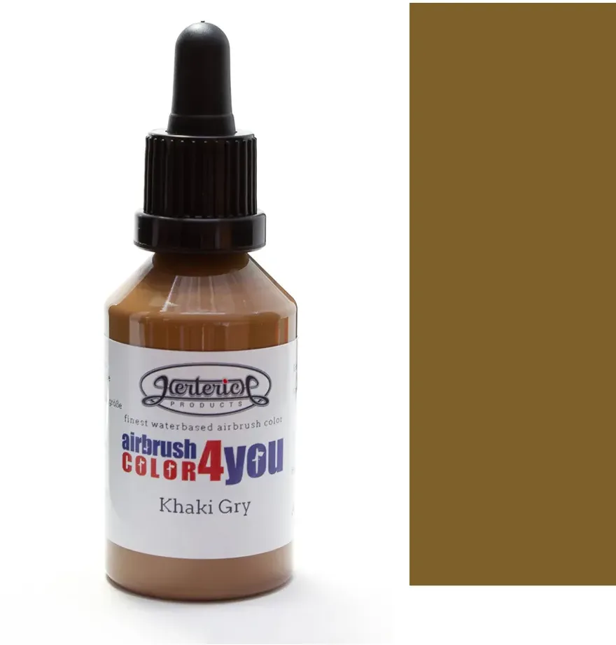 AirbrushColor4you | Basic Tones, Farbton: Khaki Gry