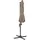 Svita Ampelschirm 290 x 290 cm Taupe