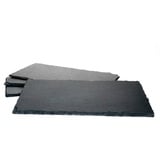 MamboCat Platzset 4er Set Schieferplatte 17x34 cm - 23464646 schwarz