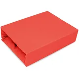 4mybaby GmbH Spannbettlaken Baumwolle-Jersey 140 x 200 cm rot