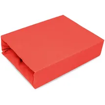 4mybaby GmbH Spannbettlaken Baumwolle-Jersey 140 x 200 cm rot