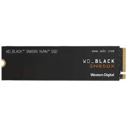 Western Digital SSD WD Black 1TB SN850X Gaming NVME M.2 PCIe WDS100T2X0E PCIe 4.0 x4
