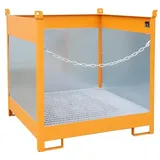 Bauer Südlohn Fass-Stapelpalette FSP-4 G, lackiert, Gelborange