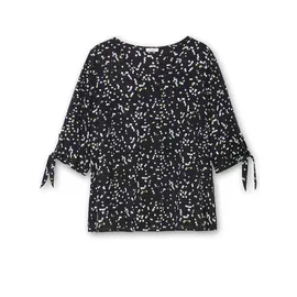 sheego Tunika in schwarz-gemustert | Gr.: 50