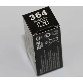 Maxell SR621SW 364 Silberoxid Batterie 1,55V