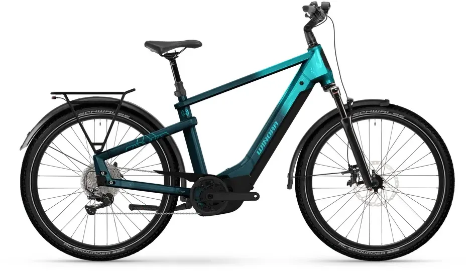 Winora Yakun X12 High 2026 - Blue Monday/Aqua - Gloss