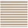 vidaXL Doppelrollo 160 x 150 cm Zebra/Sandbraun