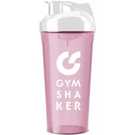 gymshaker Protein Shaker 800 ml mit Wabenstruktur-Sieb rosa