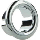 tecuro Überlaufblende Ø 19 mm Abdeckung Ring für Überlaufloch Waschbecken
