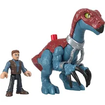 Imaginext Jurassic World Therizinosaurus & Owen Figurenset