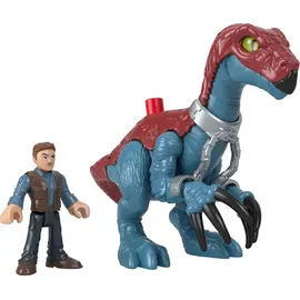 Imaginext Jurassic World Therizinosaurus & Owen Figurenset