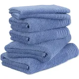 Möve Handtuchset New Classic 6-TLG cornflower