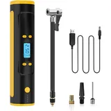 Tragbarer Reifenfüller-luftkompressor, 150 Psi, Schnelles Aufpumpen & Kabellos, Autoreifen-luftpumpe Mit 6000-mah-akku, Fahrradpumpe Für Auto, Fahrrad, Motorräder, Bälle
