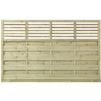 Plus Sichtschutzelement Newline 180 x 110 cm druckimprägniert
